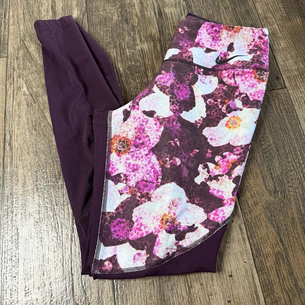Nike Dri-FIT Legend Pant Floral Leggings Size S